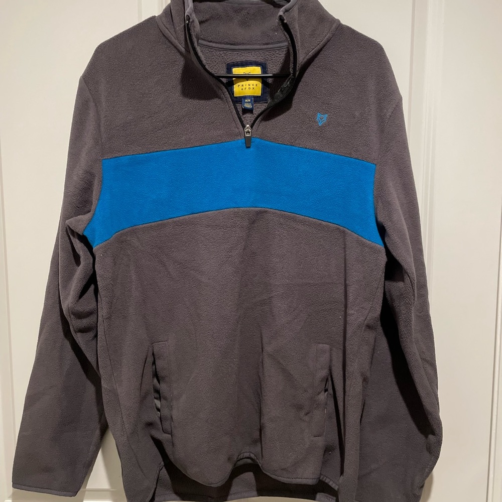 Men’s Quarter Zip Fleece Sweatshirt